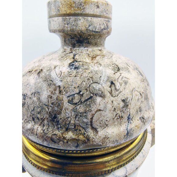 Coffee Teapot Set Stone Vintage Arabic 6 Cups One Additional Cup Heavy Drinkware - Picture 12 of 16